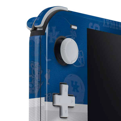 University of Kentucky Jersey Split Nintendo Switch Lite Skin